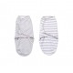 Summer Infant Swaddle 2pk - Grey Dot & Grey Stripe