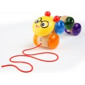 Baby Einstein Hape Inch Along Cal Wooden Pull Toy