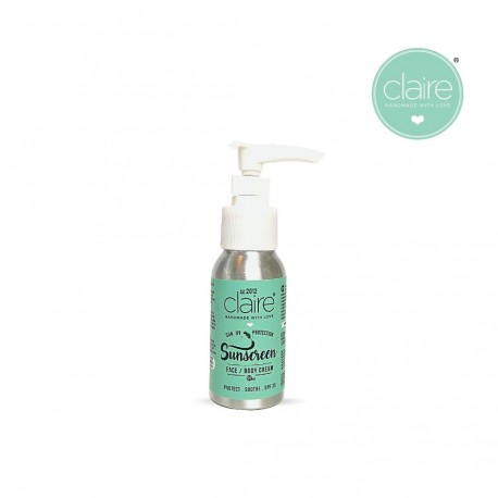 Claire Organics Sunscreen Face & Body Cream