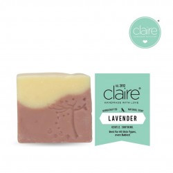 Claire Organics Lavender Calming Handmade Soap