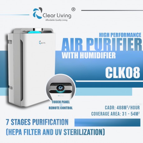 Clear Living Intelligent Home Air Purifier (CLK08A)