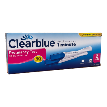 Clearblue Rapid Detection Pregnancy Test 2s