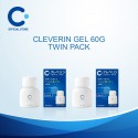 Cleverin Gel 60g (Twin Pack) Air Sanitiser / Sanitizer / Antibacterial / Disinfect / Air Purifier / Disinfectant / Antiseptic)