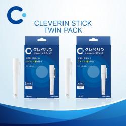 Cleverin Stick Pen Type Twin Pack (Air Sanitiser / Sanitizer / Antibacterial / Disinfect / Air Purifier / Disinfectant)