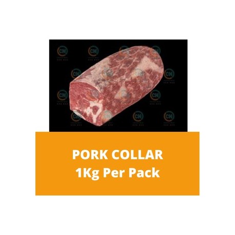 CN Frozen Pork Collar (Sold per Kg) CN Frozen Meat Non Halal Chinese Cooking