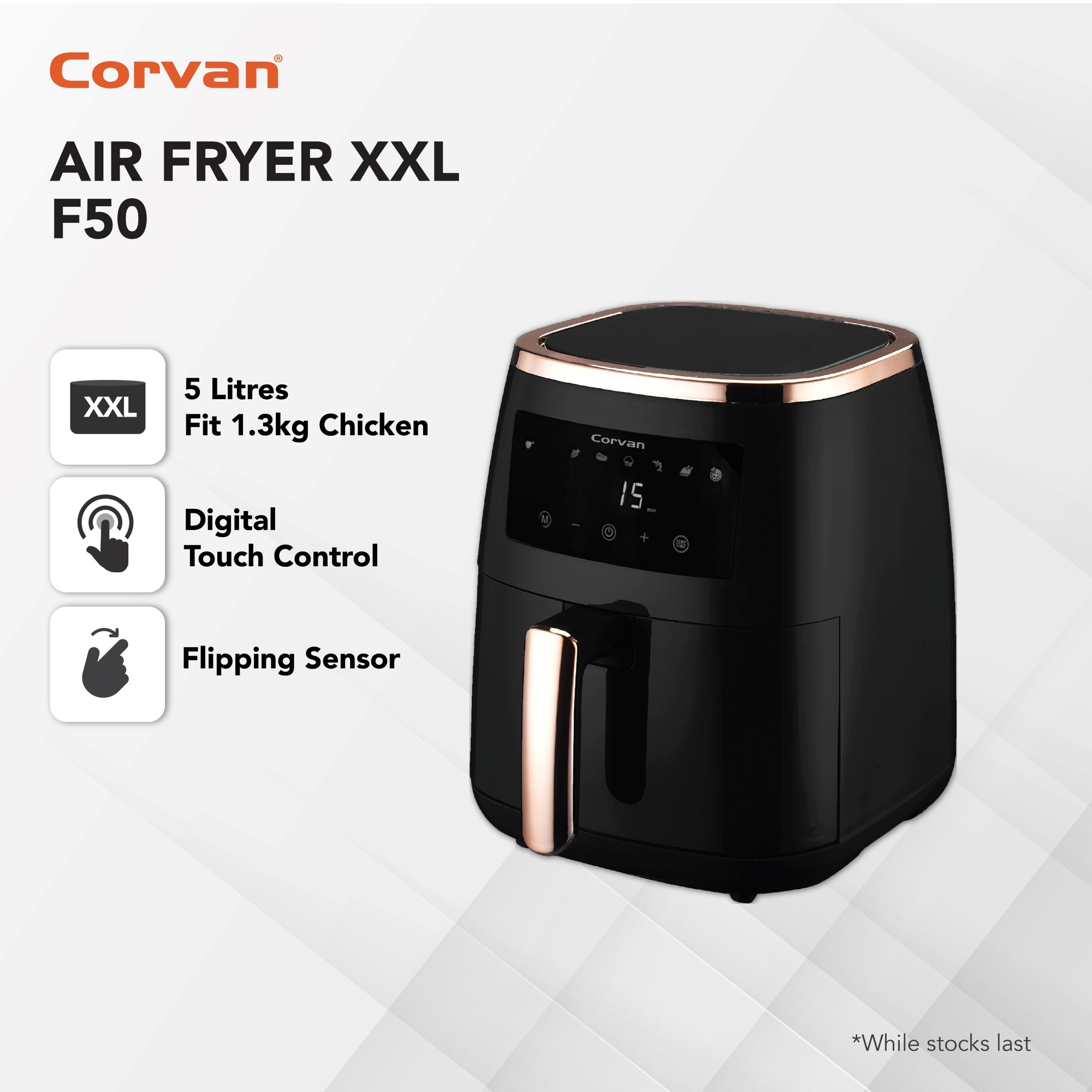 Corvan air fryer hotsell