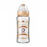 Simba Crystal Romance Wide Neck Glass Bottle [Sunny Brown] - 270ml/9oz