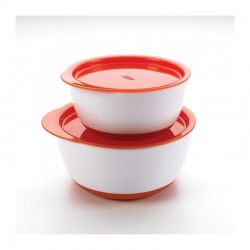 OXO TOT Small & Large Bowl Set (Orange)