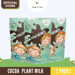 (Newest Batch) Dale & Cecil Miwakoko Chocolate Plant Milk (33g x 10's x 3)