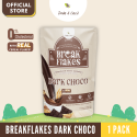 (Newest Batch) Dale & Cecil BreakFlakes Dark Choco Healthy Cereal Drink (35g x 10's x 1)