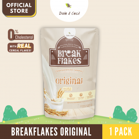 (Newest Batch) Dale & Cecil BreakFlakes Original Healthy Cereal Drink (32g x 10's x 1)