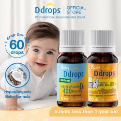 Ddrops Baby Nutrition Series - Premium Supplements for Healthy Growth