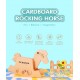De Carton Cardboard Rocking Horse