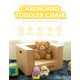 De Carton Cardboard Toddler Chair