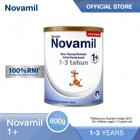 Novamil 1+ for Balanced Nutrition (1-3 Years) (800g)