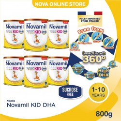 Novamil KID DHA Growing Up Milk 6 x 800g (1-10 Years)