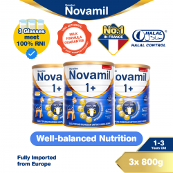 Novamil 1+ Growing Up Formula 3 x 800g (1-3 Years)