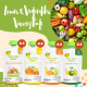 Fruits and Vegetables Variety Pack