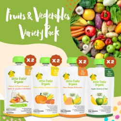 Little Etoile Organic Fruits and Vegetables Variety Pack