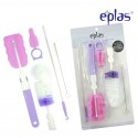 Eplas Baby Bottle Cleaning Brush 5pcs Set (EG-5B/Purple)