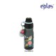 Eplas Kids Water Bottle with Silicone Handle 500ml (EGA-500BPA/Black)