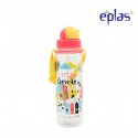 Eplas Kids Water Bottle with Straw & Strip 550ml (EGB-550BPA/Pink)