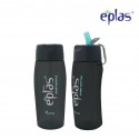 Eplas Sport Water Bottle with Straw & Handle 600ml (EGM-600BPA/Black)