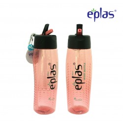 Eplas Sport Water Bottle with Straw & Handle 800ml (EGM-800BPA/Red)
