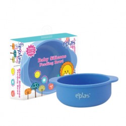 Eplas Baby Silicone Feeding Bowl Silicone Placemat (ESL-B02/Blue)