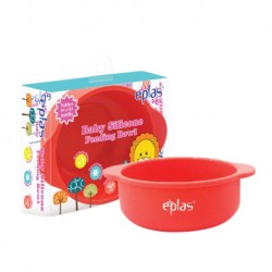 Eplas Baby Silicone Feeding Bowl Silicone Placemat (ESL-B02/Orange)