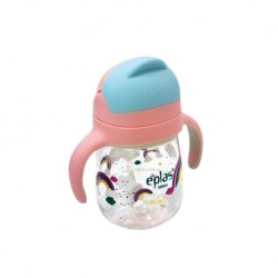 Eplas Baby Anti-Choke Sippy Cup with Straw 350ml (EGQ-350BPA-3Rainbow)