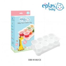 Eplas Baby Food Storage Children Freezer Tray - 8pcs/Pack (EBB-N180C)