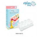 Eplas Baby Food Storage Children Freezer Tray - 8pcs/Pack (EBB-N180C)