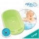 Elianware Baby Bath Tub with Silicone Stopper - PP (E-162/Red)