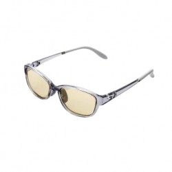 Elecom Anti Blue Light Glasses for Kid - Gray (L)