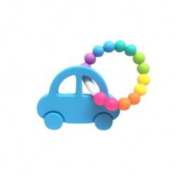 Teether Joy Vibrant Duo 12 - Blue Car Ring