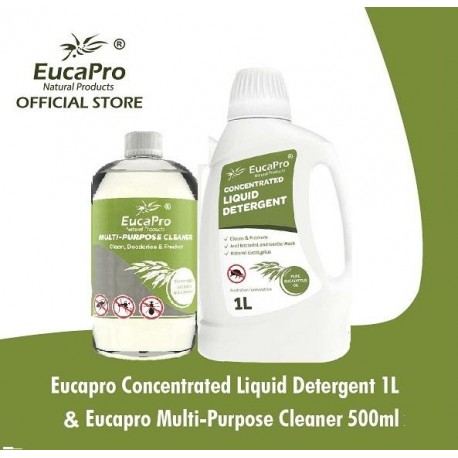 EucaPro Cleaner 500ml & Detergent 1000ml
