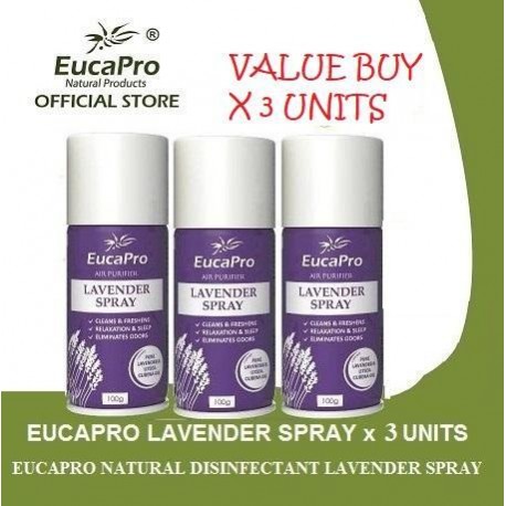 EucaPro Lavender Spray (100gm x 3units)