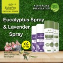 Eucapro Eucalyptus Spray 200g + Lavender Spray 100g (x 2 Sets)