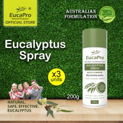 Eucapro Disinfectant Eucalyptus Spray (200g x 3 units)