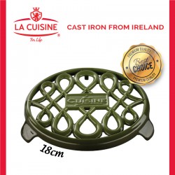 La Cuisine Round Cast Iron Trivet 18cm