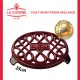 La Cuisine Round Cast Iron Trivet 18cm