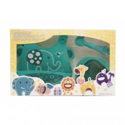 Marcus & Marcus Baby Feeding Starter Set (Green Ollie)