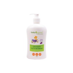 BabyOrganix Extra Gentle Top To Toe Cleanser - Grape (400ml)