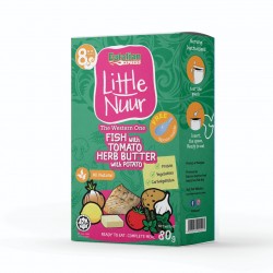 Eatalian Express Little Nuur - Fish With Tomato Herb Butter With Potato 80g (8m+)