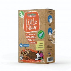 Eatalian Express Little Nuur - Daging Kuzi With Rice 100g (8m+)