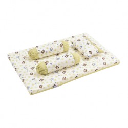Babylove 4 in 1 Foam Mattress Set + P&B (Good Night Owl)