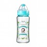 Simba Crystal Romance Wide Neck Glass Bottle [Herb Blue] - 270ml/9oz