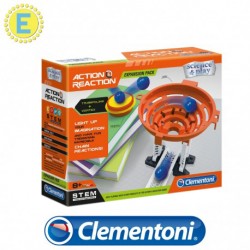 [STEM] Clementoni Science and Play Action and Reaction Expansion Set Trampoline + Vortex  Science Kits