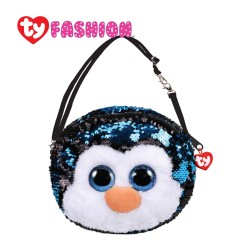 Ty Fashion (Malaysia Official) Sequins Sling Purse Waddles the Penguin Accessories Bags